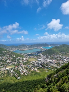 foto di sint marteen dall'alto